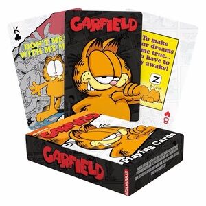 Garfield Playing Cards - Orange and Black